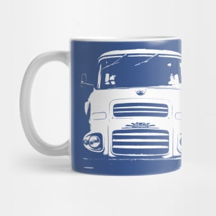 Albion Reiver classic 1970s lorry monoblock Mug